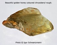 Chrysoberyl Cat's eye rough