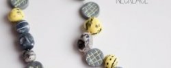 Polymer clay beads Necklace