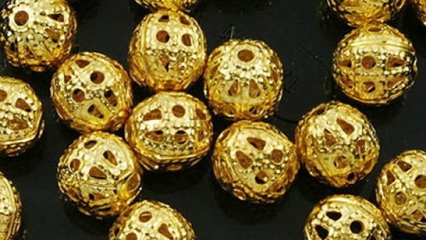 Gold Beads