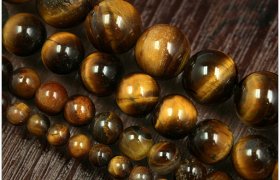 4 MM Tiger Eye beads