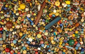 Glass beads from Africa