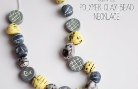 Polymer clay beads Necklace