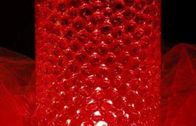 Red water beads